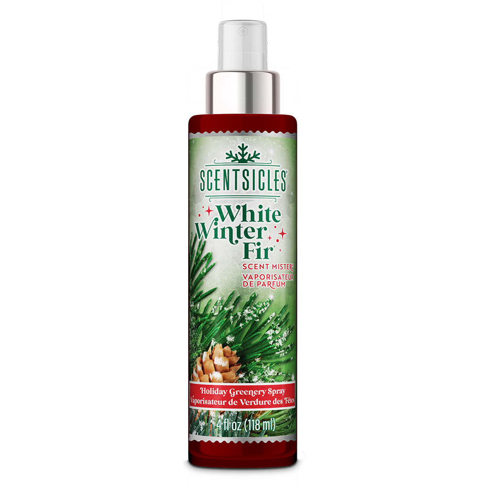 Scentsicles Scent Mister Scented Spray, White Winter Fir, 4oz