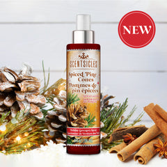 Scentsicles Scent Mister Scented Spray, Spiced Pine Cones, 4oz